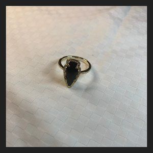 Kendra Scott Ring Gold/Black